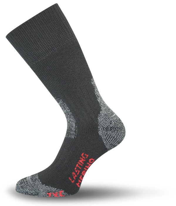 Merino ponožky LASTING Txc černé Velikost: (38-41) M
