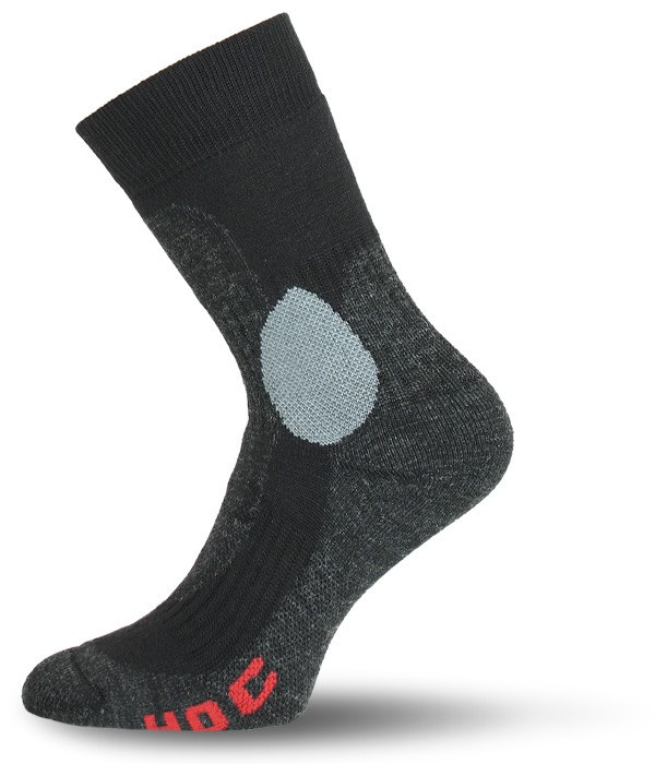 Hokejové ponožky LASTING Hoc černé Velikost: (38-41) M