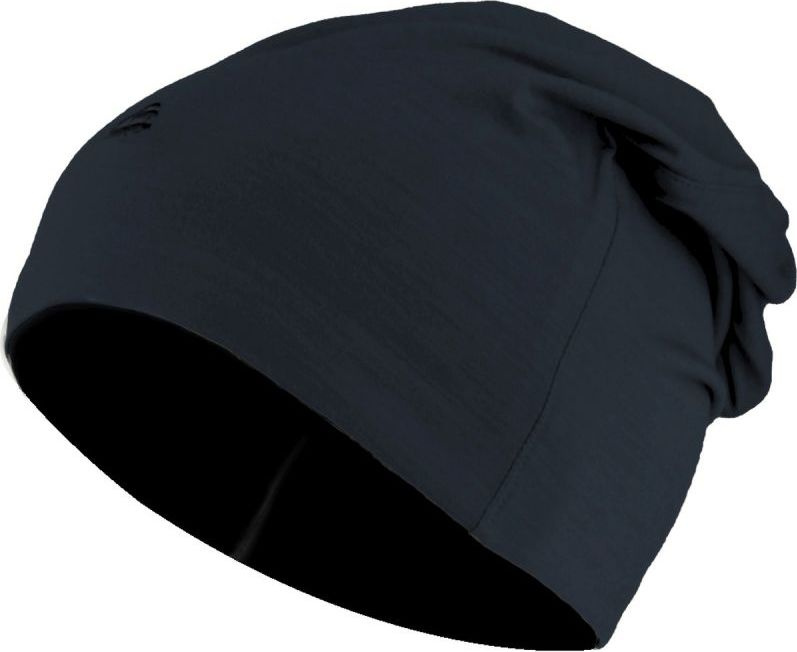 Merino oboustranná čepice LASTING Boly modrá/černá Velikost: L/XL