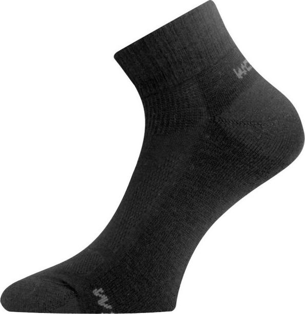 Merino ponožky LASTING Wdl černé Velikost: (46-49) XL