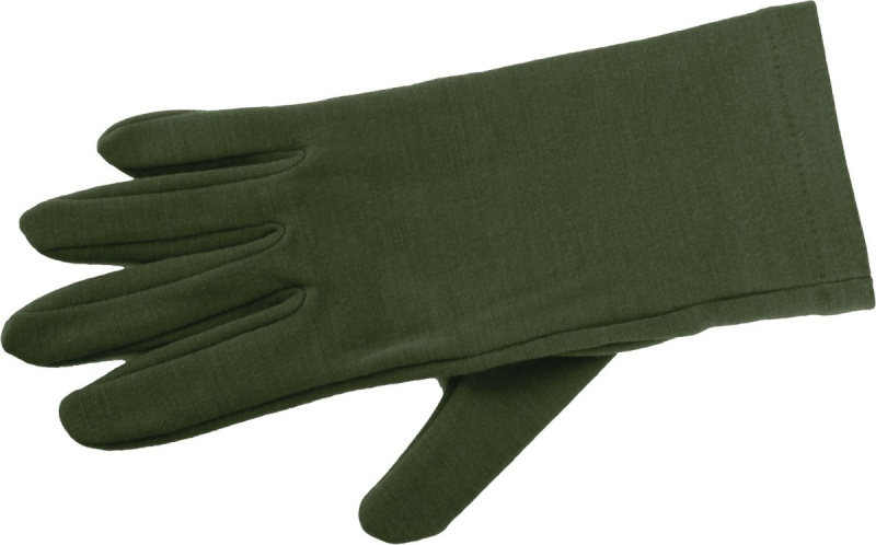 Unisex merino rukavice LASTING Rok zelené Velikost: L/XL