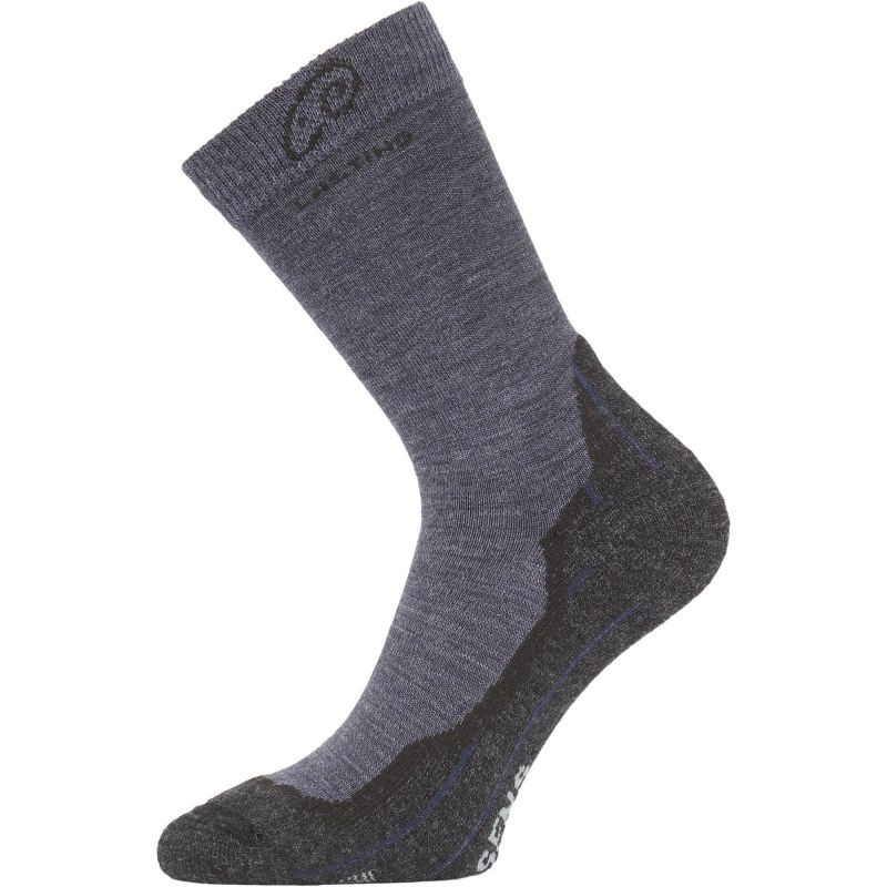 Merino ponožky LASTING Whi modré Velikost: (46-49) XL