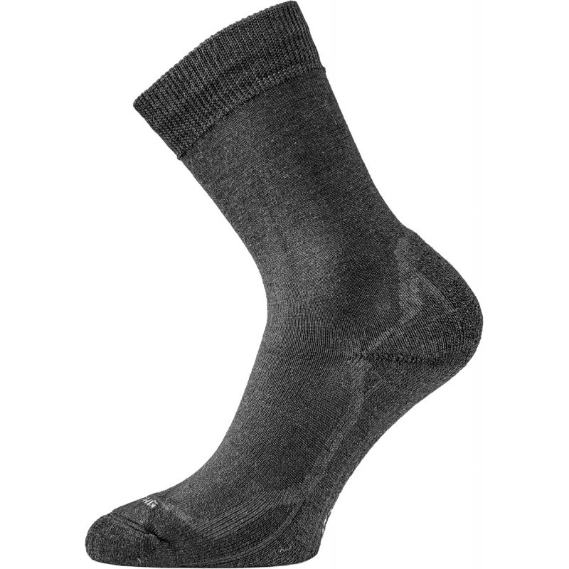 Merino ponožky LASTING Whi černé Velikost: (42-45) L