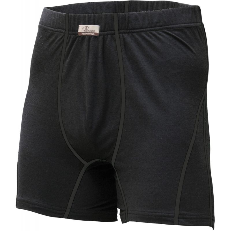 LASTING pánské merino boxerky NICO černé Velikost: S