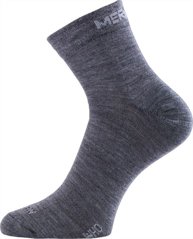Merino ponožky LASTING Who modré Velikost: (38-41) M