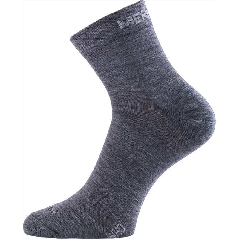 Merino ponožky LASTING Who modré Velikost: (46-49) XL