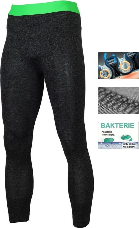 Pánské funkční spodky LASTING Tono šedé Velikost: 2XL/3XL
