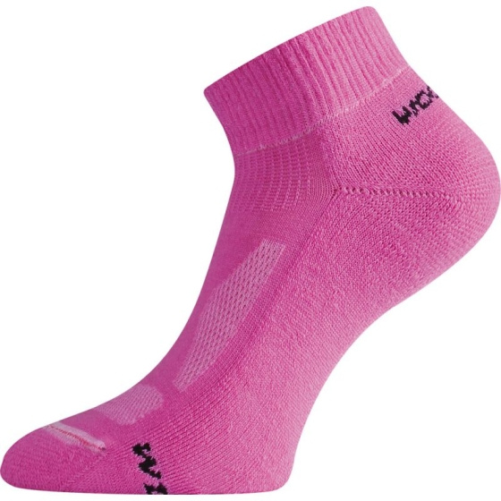 LASTING merino ponožky WDL růžové Velikost: L/42-45