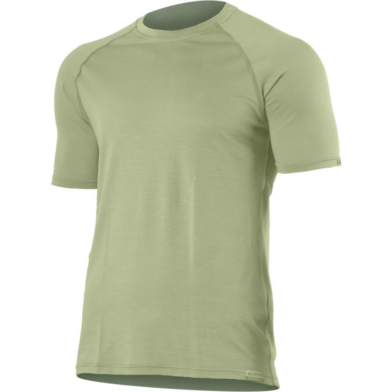 LASTING pánské merino triko QUIDO zelené Velikost: XXL