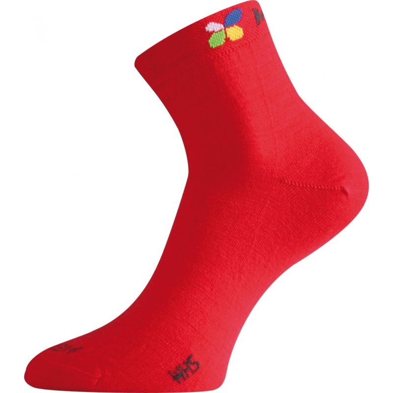 WHS merino trekingové ponožky Lasting červená M