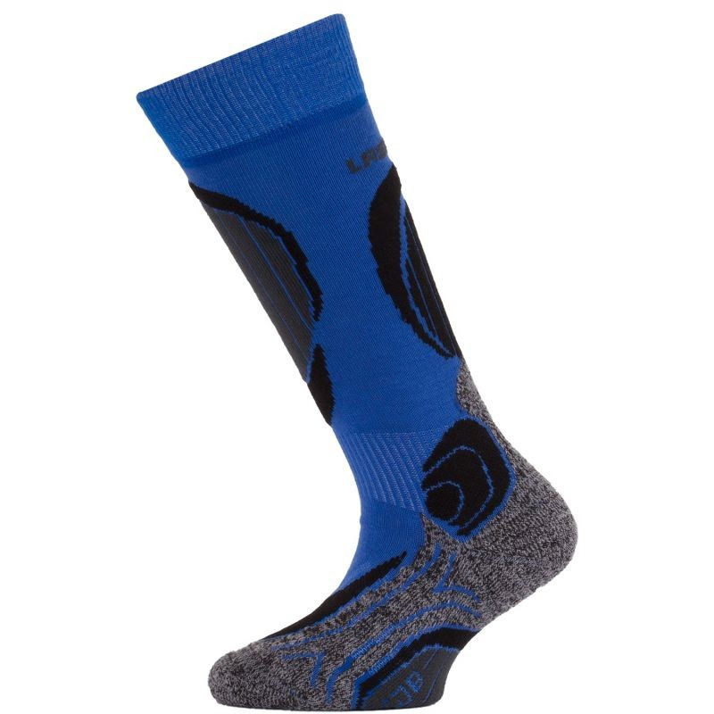 Dětské merino lyžařské ponožky LASTING Sjb modré Velikost: (29-33) XS