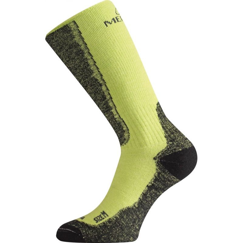 Merino ponožky LASTING Wsm zelené Velikost: (38-41) M