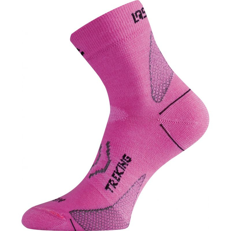 Merino ponožky LASTING Tnw růžové Velikost: (34-37) S