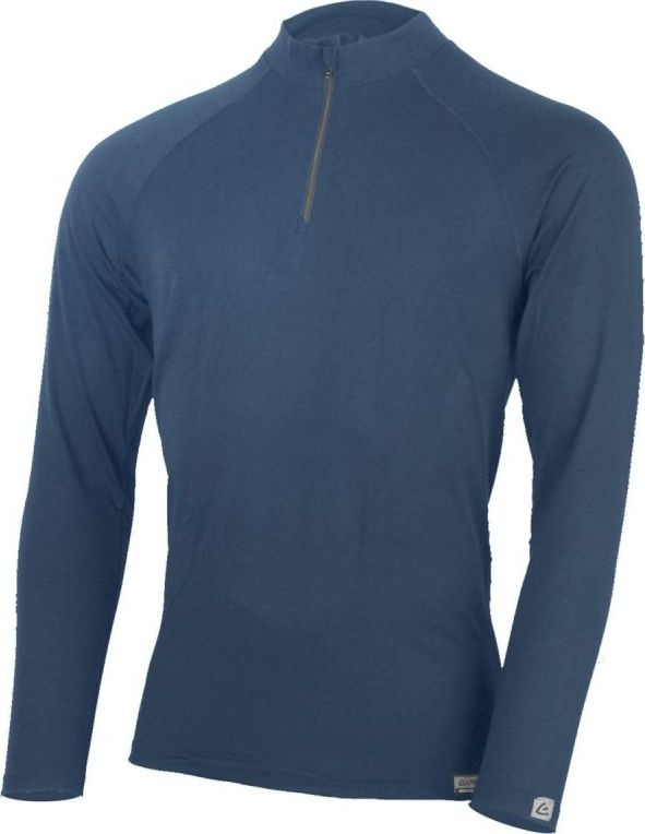 Pánské merino triko LASTING Azar modré Velikost: XL