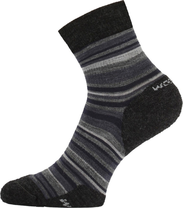 Unisex merino ponožky LASTING černé Velikost: (34-37) S