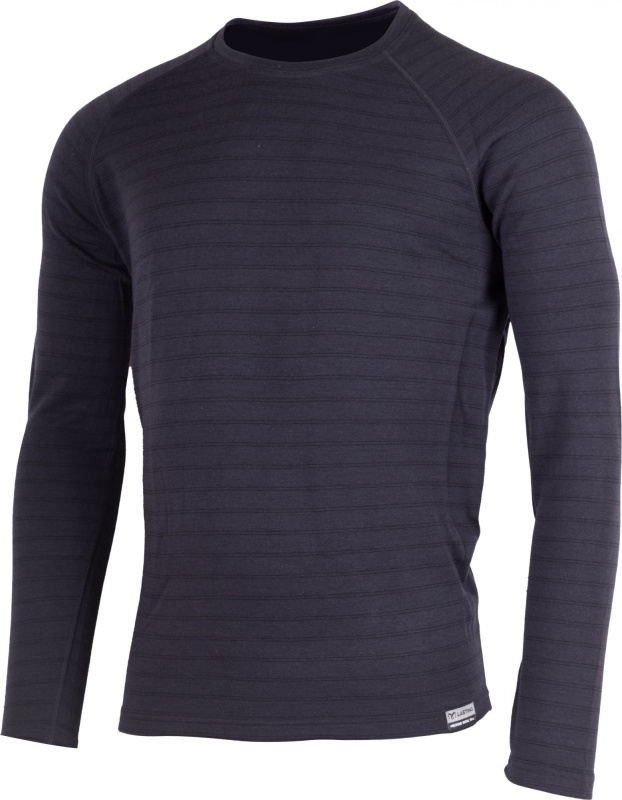 Pánská merino mikina LASTING Zwity modrá Velikost: XL