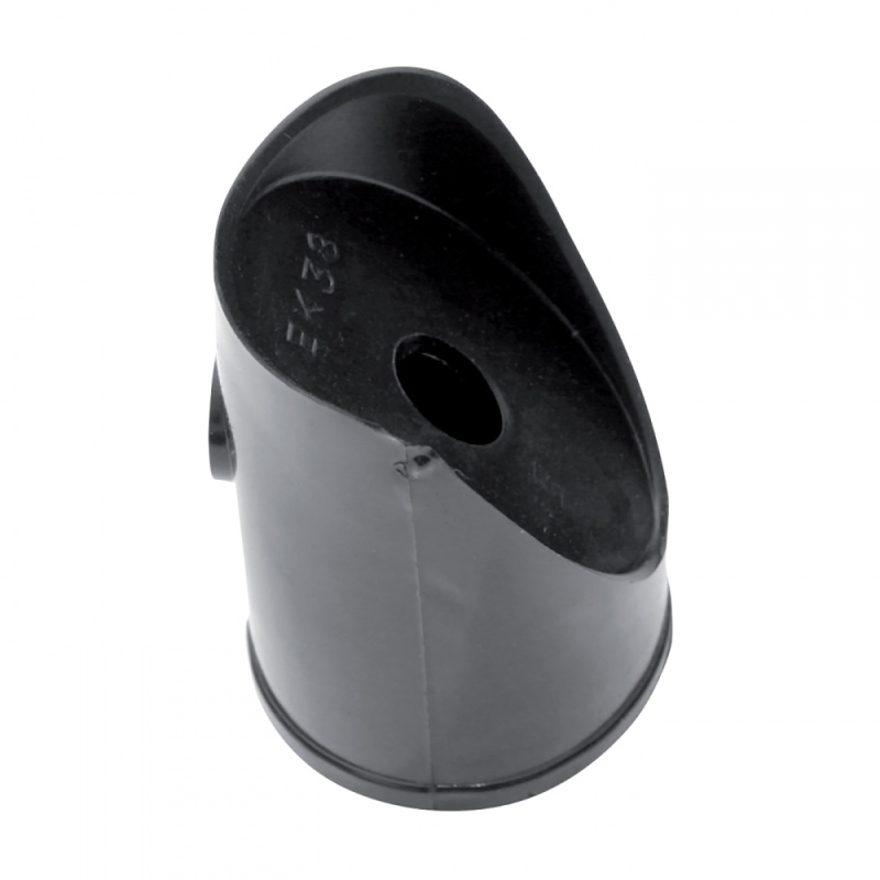 Pilecký Koncovka vzpěry PVC antracit Průměr: 38 mm