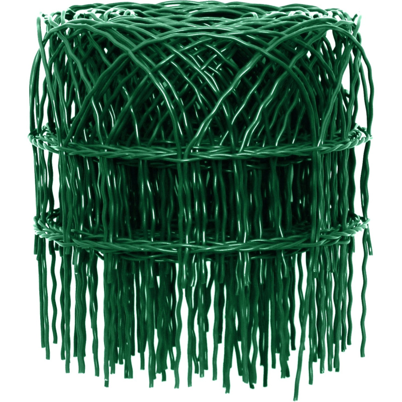 PILECKÝ Dekorační pletivo DEKORAN Zn+PVC zelené oko 90 x 150 mm výška 25 cm 10 m