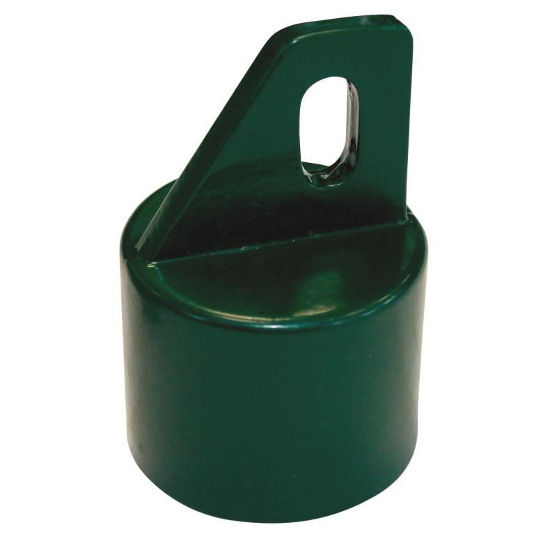 Pilecký Koncovka rozpěry AL + PVC zelená Průměr: 38 mm