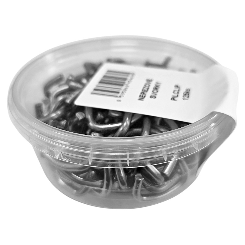 PILECKÝ Nerezové svorky PILCLIP, drát 3,5 mm, 125 ks