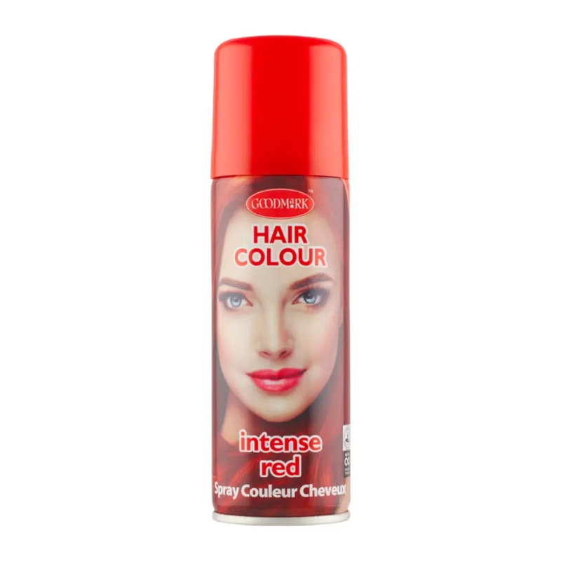 Diva & Nice Barevný sprej na vlasy červený 130 g
