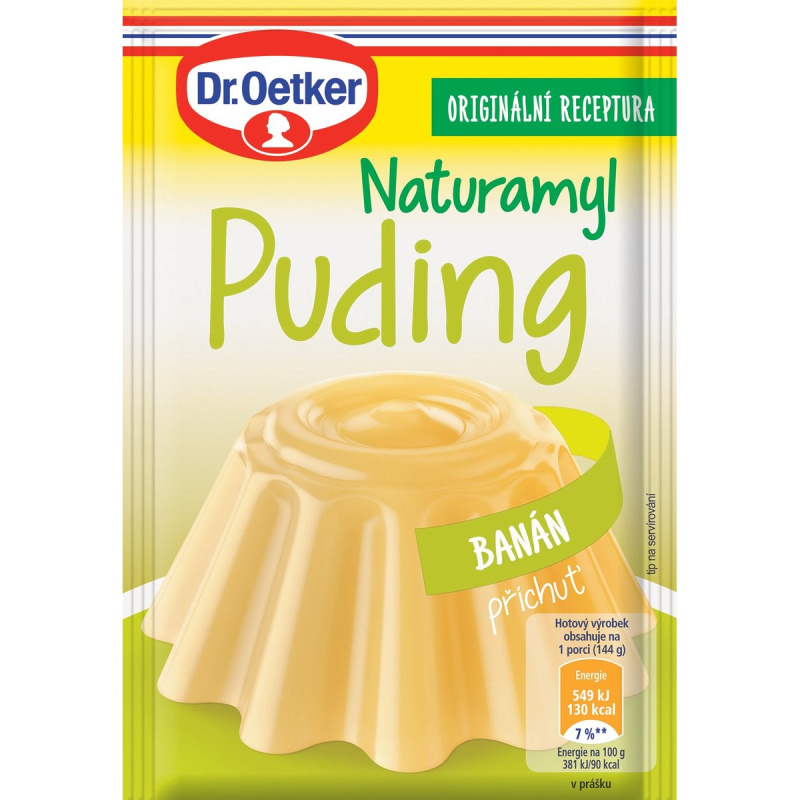 Dr.Oetker Naturamyl puding banánový