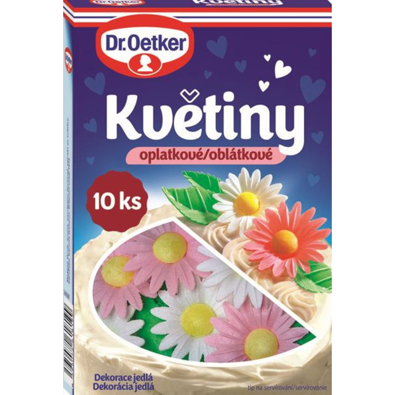 Dr.Oetker Květiny oplatkové