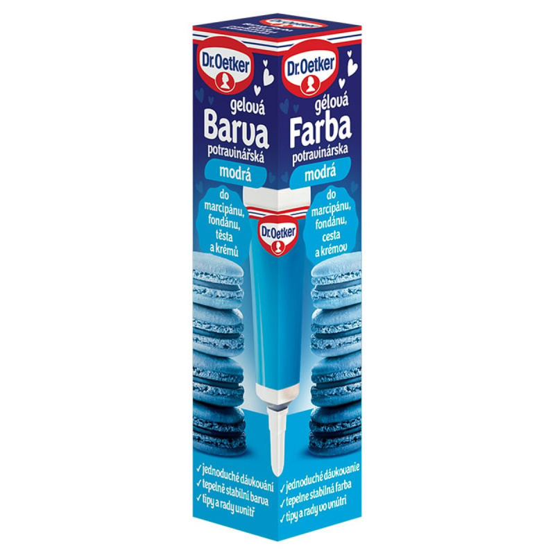 Dr.Oetker Barva gelová potravinářská modrá