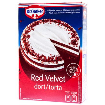 Dr. Oetker Red Velvet dort 385 g