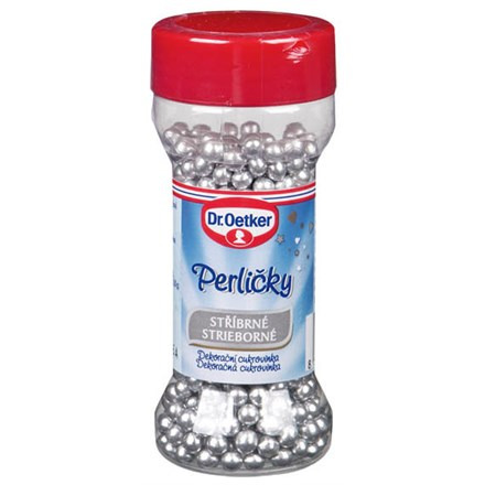 Dr. Oetker Kuličky bílé stříbrné 6 x 65 g