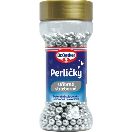 Dr. Oetker Perličky stříbrné 6 x 42 g