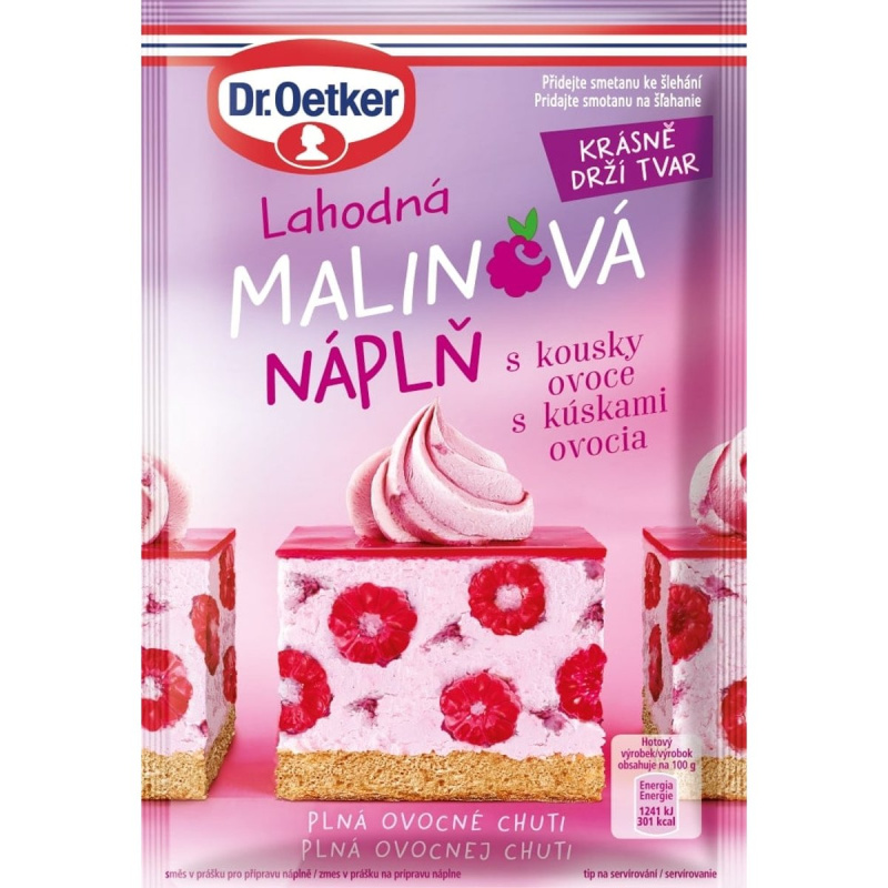 Dr.Oetker Malinová náplň
