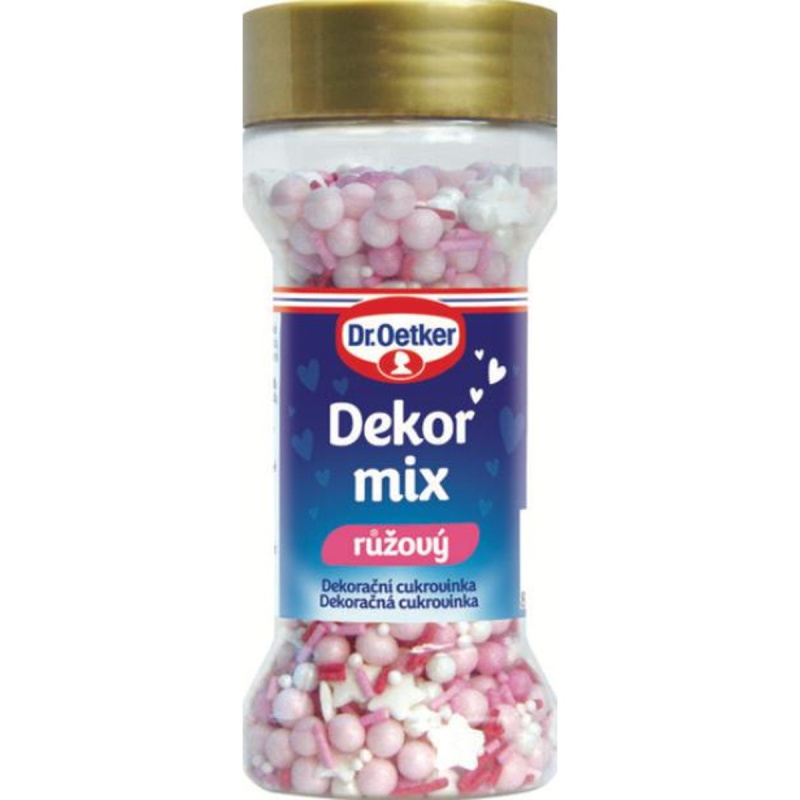 Dr.Oetker Dekor mix růžový