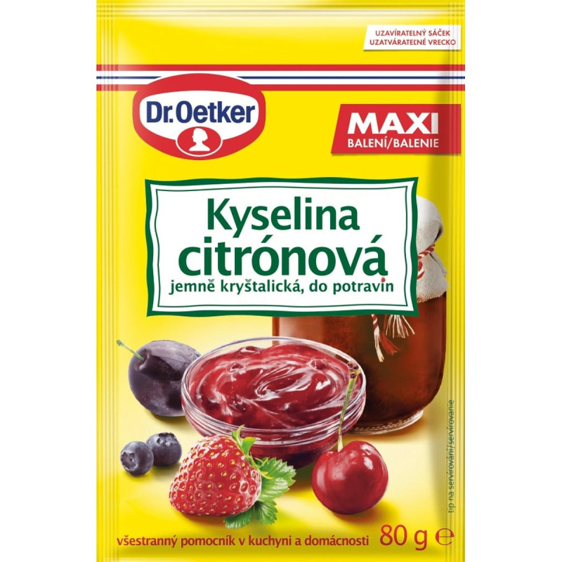 Dr.Oetker Kyselina citronová