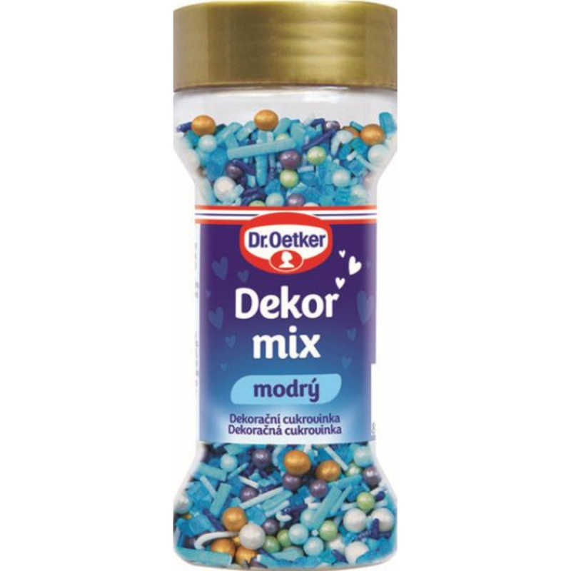 Dr.Oetker Dekor mix modrý