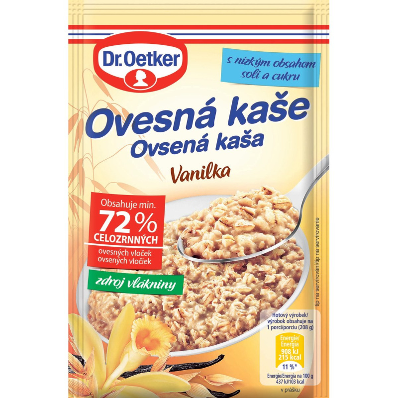 Dr.Oetker Ovesná kaše vanilka