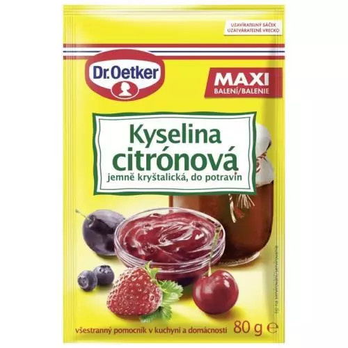 Dr. Oetker kyselina citrónová xxl 250g