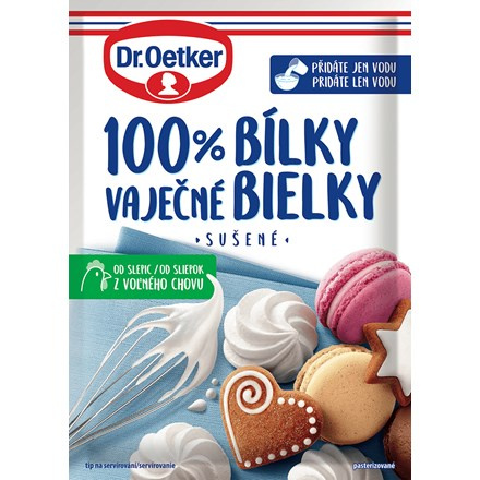 Dr. Oetker Vaječné bílky 100 % 15 g