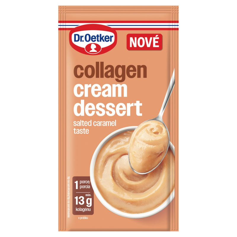 Dr. Oetker Collagen Cream Dessert Salted Caramel Taste 31 g