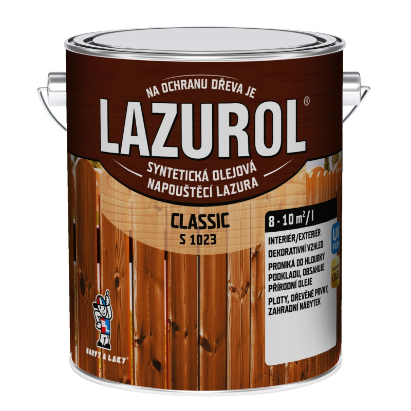 Lazurol Classic 020 kaštan 2,5l