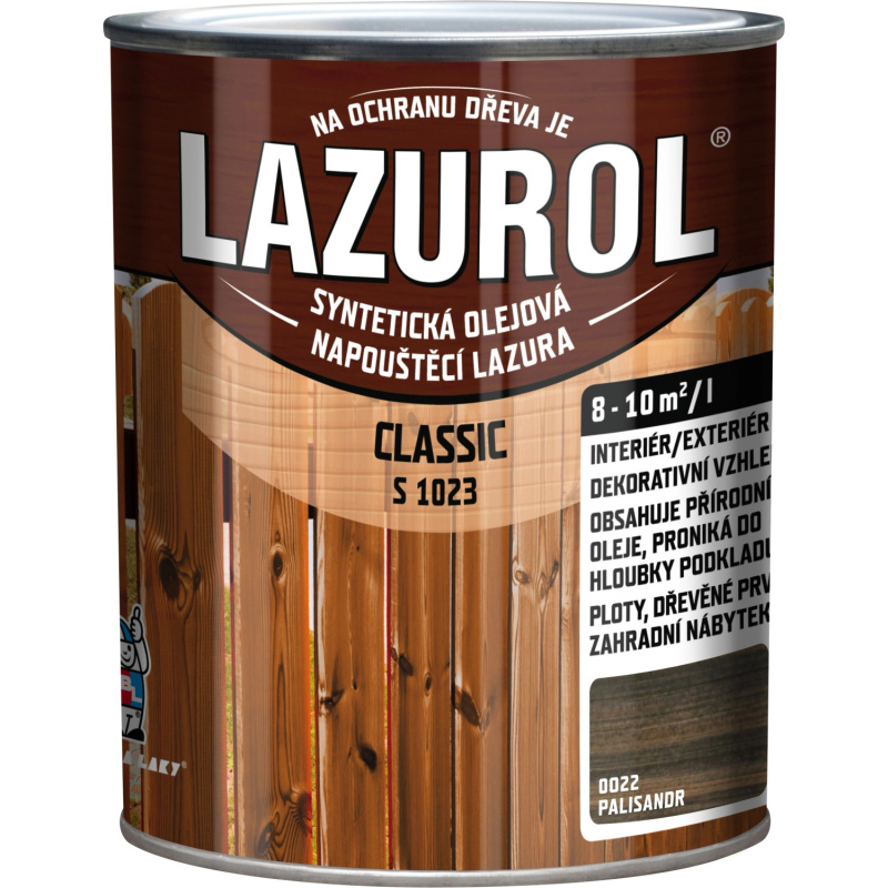 Lazurol Classic 022 palisandr 0,75l