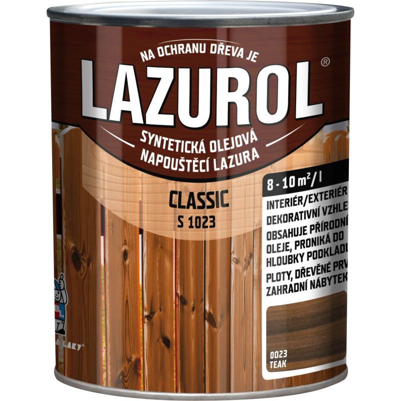 Lazurol Classic 023 teak 0,75l