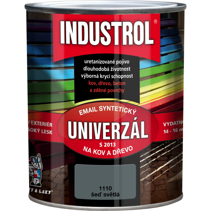 Industrol uni 1110 šeď světlá 0,75l