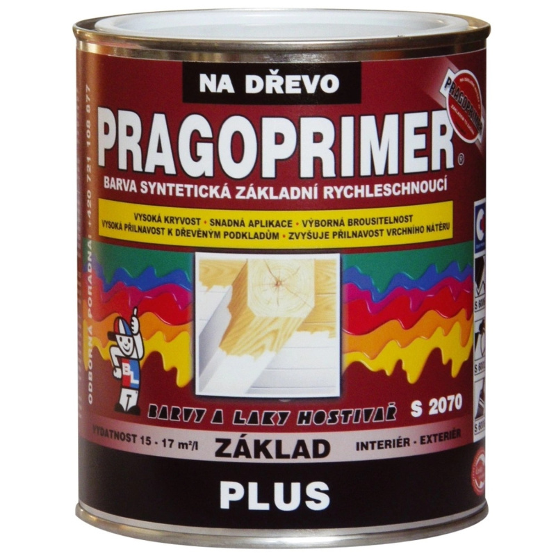 Pragoprimer Plus 0100 bílá 0,6l