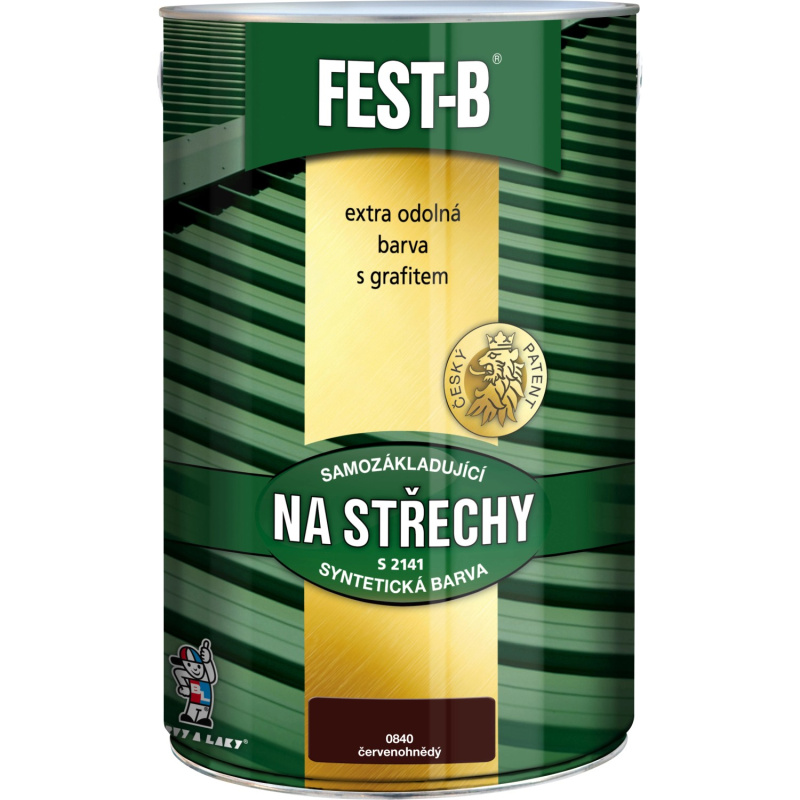 FEST-B 0840 červenohnědý 5kg