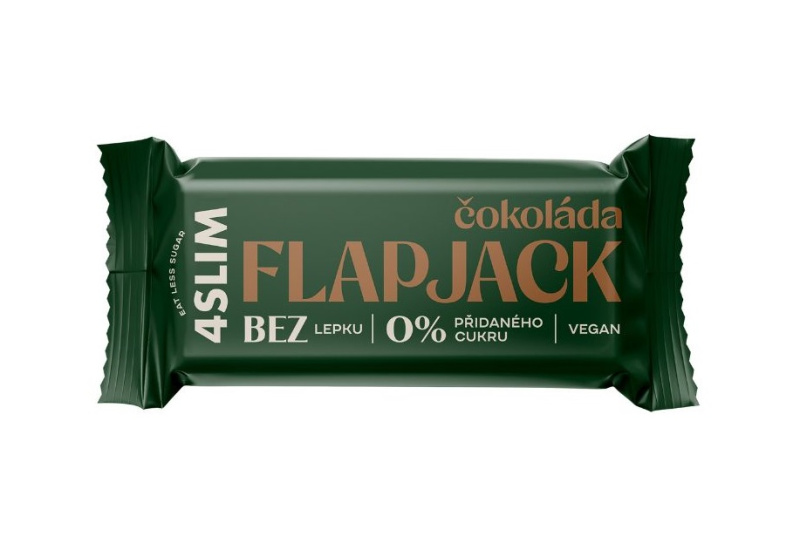 4SLIM Flapjack čokoláda 55 g