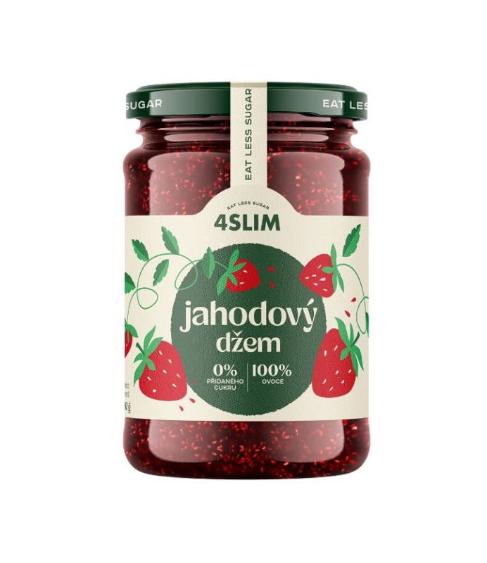 4SLIM Džem jahodový 280 g