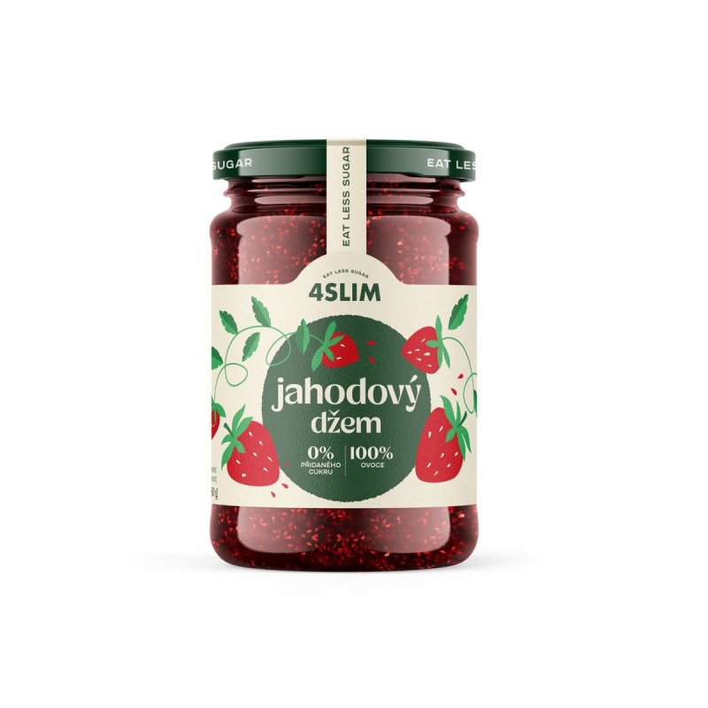 4SLIM Džem jahodový 280 g