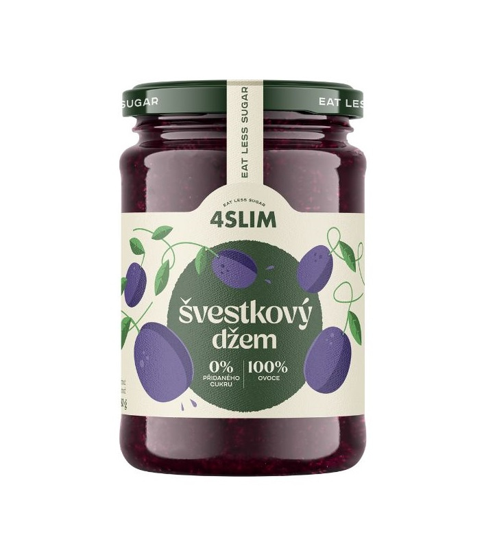 4SLIM Džem švestkový 280 g