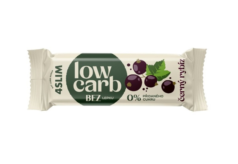 4SLIM Low carb tyčinka černý rybíz 35 g